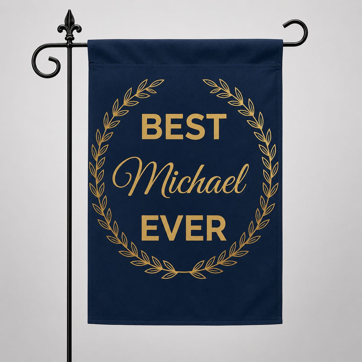 Best [Name] Ever Personalized Garden Flag - Custom Name Father's Day Yard Decor