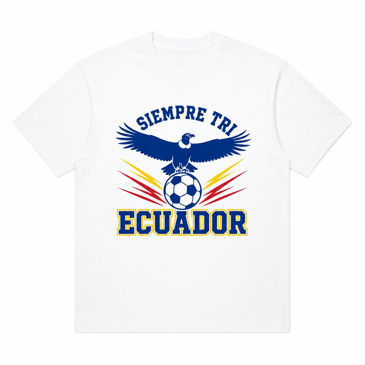 Ecuador 2026 Soccer T-Shirt - Siempre Tri - Team Pride Tee