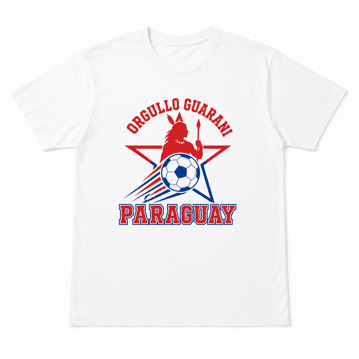Paraguay 2026 Soccer T-Shirt - Orgullo Guarani - Team Pride Tee
