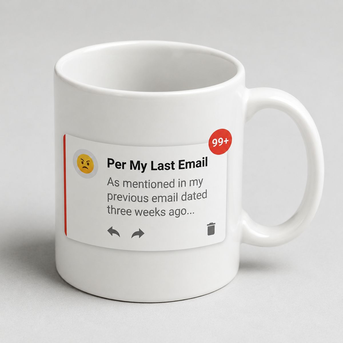 Per My Last Email Funny Coffee Mug - Office Humor Gift
