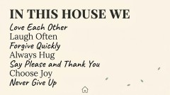 In This House We Love House Flag image 4