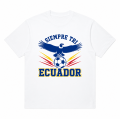 Ecuador 2026 Soccer T-Shirt - Siempre Tri - Team Pride Tee