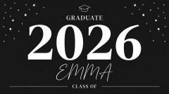 Personalized Grad Class House Flag - Custom Graduate Name & Year image 4