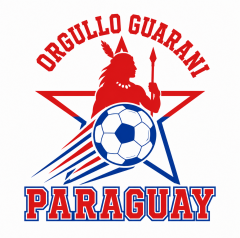 Paraguay 2026 Soccer T-Shirt - Orgullo Guarani - Team Pride Tee image 5
