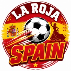 La Roja - Spain Soccer 2026 Die-Cut Acrylic Keychain image 4