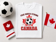True North Strong - Canada Soccer 2026 Die-Cut Acrylic Keychain image 4