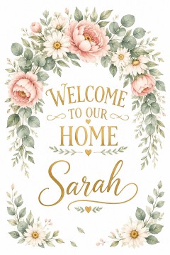 Personalized Welcome to Our Home Garden Flag - Custom Yard Flag & House Flag image 4