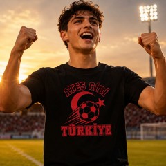 Turkey 2026 Soccer T-Shirt - Ates Gibi - Team Pride Tee image 3