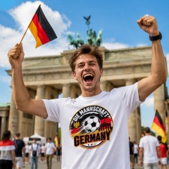 Germany 2026 Soccer T-Shirt - Die Mannschaft - Team Pride Tee image 2