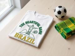 The Beautiful Game - Brazil Soccer 2026 Die-Cut Acrylic Keychain image 4
