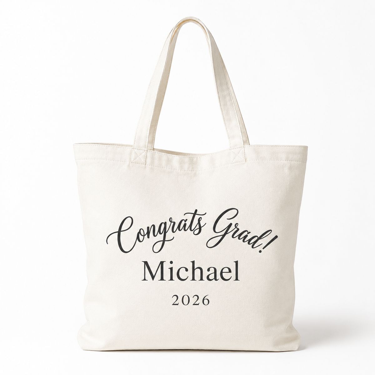 Personalized Congrats Grad 2026 Tote Bag