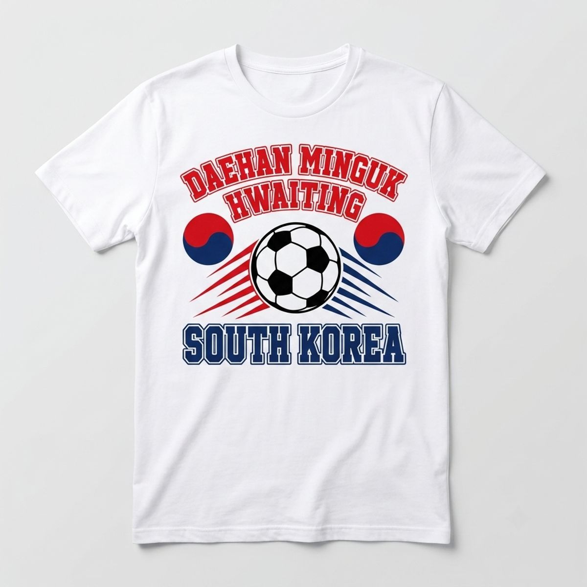 South Korea 2026 Soccer T-Shirt - DAEHAN MINGUK HWAITING - Team Pride Tee