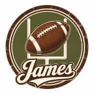 Personalized Vintage Football Badge Baseball Cap, Custom Name Hat, Gift for Fans | Trinmama image 4