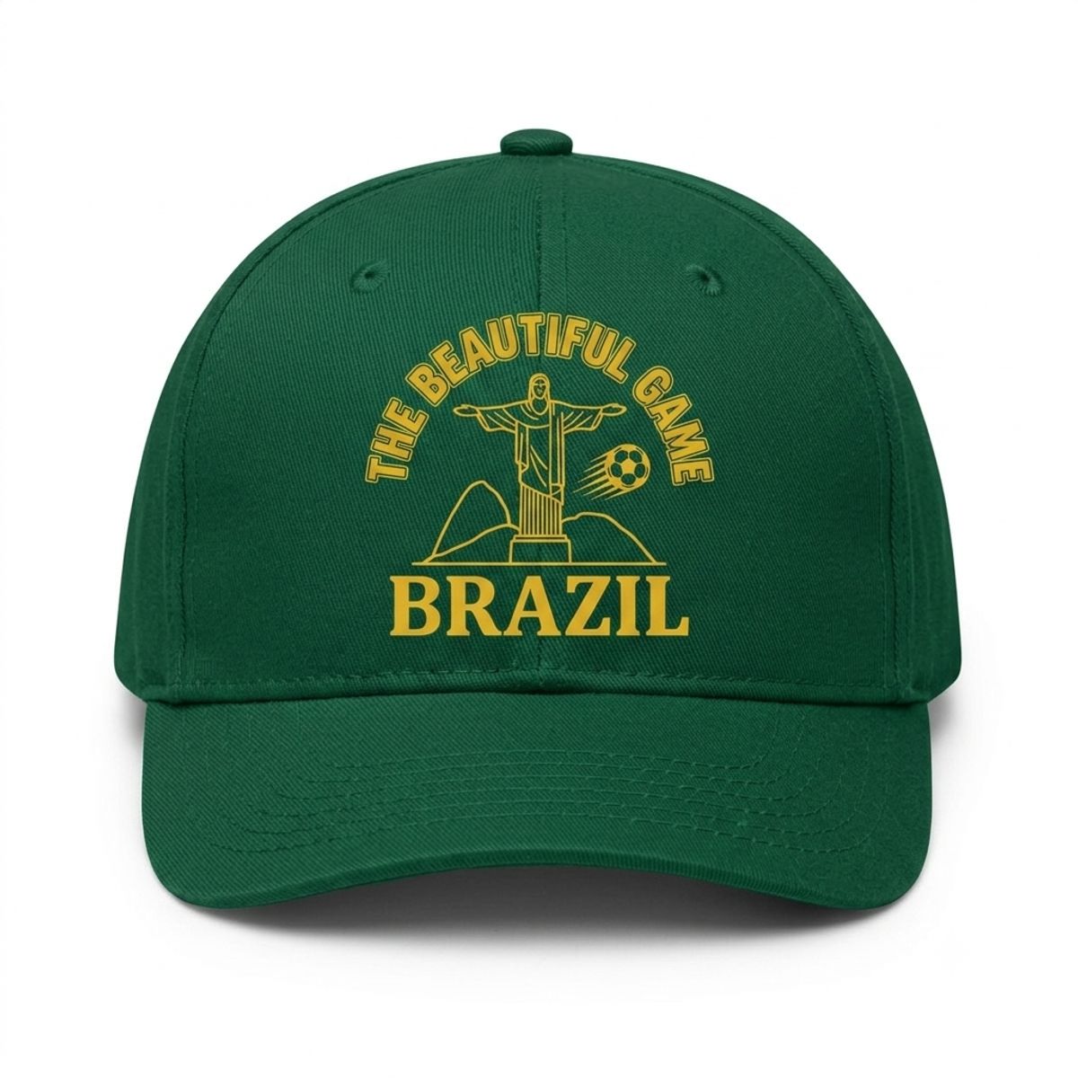 The Beautiful Game - Brazil Soccer 2026 Baseball Cap