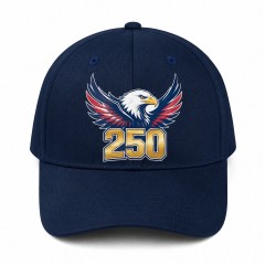 Eagle 250 Patriotic Baseball Cap - American Bald Eagle Anniversary