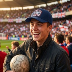 Three Lions - England Soccer 2026 Baseball Cap image 2
