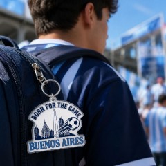 Born For The Game - Argentina Soccer 2026 Die-Cut Acrylic Keychain image 3