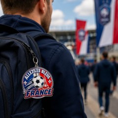 Allez Les Bleus - France Soccer 2026 Die-Cut Acrylic Keychain image 3