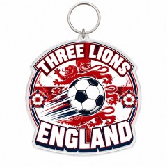 Three Lions - England Soccer 2026 Die-Cut Acrylic Keychain