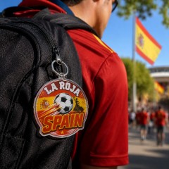 La Roja - Spain Soccer 2026 Die-Cut Acrylic Keychain image 3