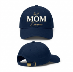 Personalized Best Mom Baseball Cap - Custom Name Gift for Mom image 3