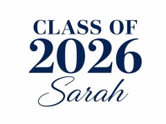 Personalized Class Of 2026 Tote Bag image 3