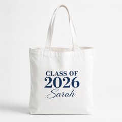 Personalized Class Of 2026 Tote Bag