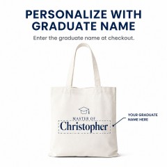 Personalized Master Of Name Tote Bag image 4