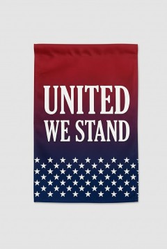 United We Stand Patriotic Garden Flag - Bold American 4th of July Outdoor Decor image 4