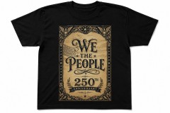 We The People 250th Anniversary T-Shirt - Team Pride Tee image 2
