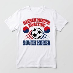 South Korea 2026 Soccer T-Shirt - DAEHAN MINGUK HWAITING - Team Pride Tee