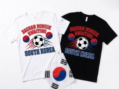 South Korea 2026 Soccer T-Shirt - DAEHAN MINGUK HWAITING - Team Pride Tee image 4