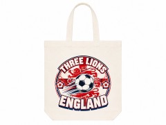 Three Lions - England Soccer 2026 Tote Bag - Team Pride Canvas Tote image 2