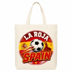 La Roja - Spain Soccer 2026 Tote Bag - Team Pride Canvas Tote