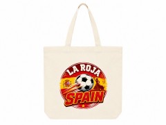 La Roja - Spain Soccer 2026 Tote Bag - Team Pride Canvas Tote image 2