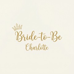 Personalized Bride-to-Be Baseball Cap - Custom Name Hat with Gold Crown image 4