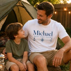 Personalized Dad Life T-Shirt, Custom Name, Gift for Fathers | Trinmama image 2