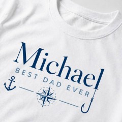 Personalized Dad Life T-Shirt, Custom Name, Gift for Fathers | Trinmama image 4