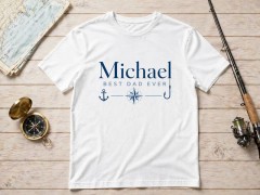 Personalized Dad Life T-Shirt, Custom Name, Gift for Fathers | Trinmama image 5