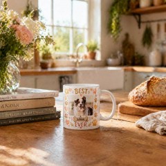Personalized Best Pet Ever Mug, Custom Pet Photo Ceramic Coffee Cup, Dog Lover Gift | Trinmama image 2