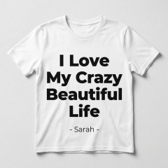 Personalized Statement T-Shirt - Custom Name Typography Gift