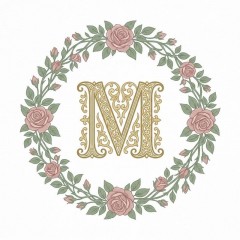 Personalized Vintage Monogram T-Shirt, Custom Initial Letter, Classic Gift | Trinmama image 6