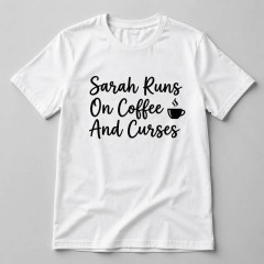 Coffee Priority T-Shirt, Custom Name, Funny Gift | Trinmama image 1