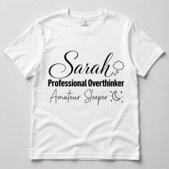 Sarcastic Adult T-Shirt, Custom Name, Funny Gift | Trinmama image 1