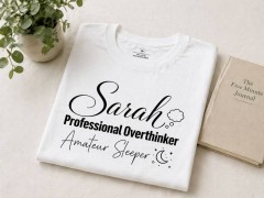 Sarcastic Adult T-Shirt, Custom Name, Funny Gift | Trinmama image 5