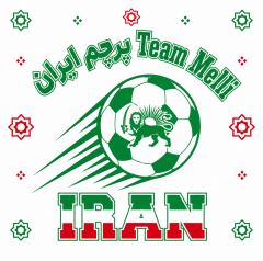 Iran 2026 Soccer T-Shirt - Team Melli Pride - Team Pride Tee image 5