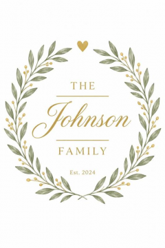 Personalized The Family Garden Flag & Custom Yard Flag - Custom Family Name image 4