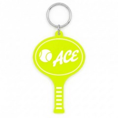 Tennis Game Day Personalized Name Keychain, Bar Shape, Sports Gift | Trinmama