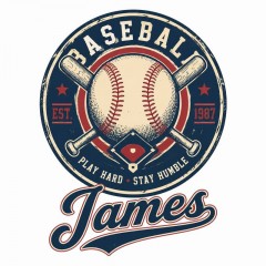 Personalized Vintage Baseball Badge Baseball Cap, Custom Name Hat, Gift for Fans | Trinmama image 4