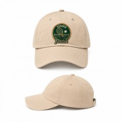 Personalized Vintage Tennis Badge Baseball Cap, Custom Name Hat, Gift for Fans | Trinmama image 3